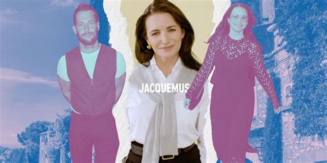 Kristin Davis Charlotte de Sex and The City présente l invitation du prochain défilé Jacquemus