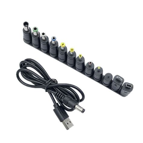 Универсальный кабель питания USB шнур постоянного тока 5,5x2,1 мм с ...