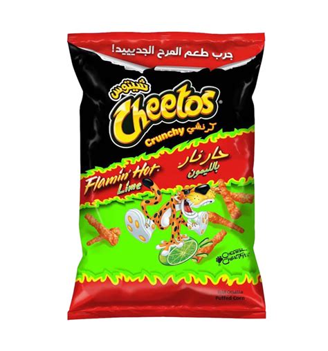Cheetos Flamin Hot Lime 20 X 190g Kirpa