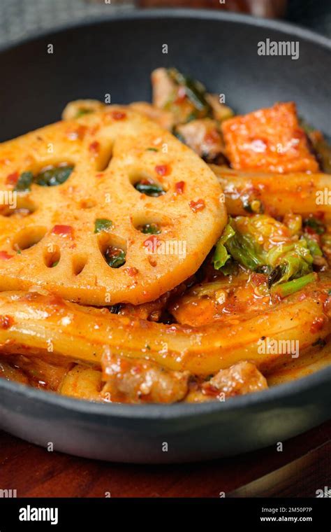 Mala Xiang Guo Chinese Spicy Stir Fry Hot Pot Strongly Flavored With Mala It Often Contains
