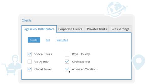 Tour Operator Software Reservation System Itinerary Builder And Back