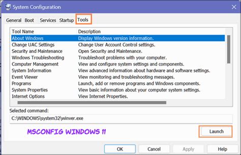 18 Windows Tools Available From The System Configuration Utility