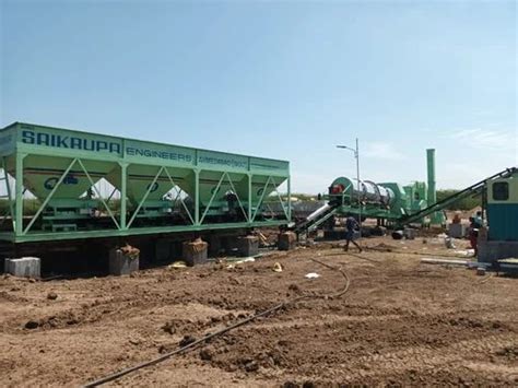 Automatic TPH Asphalt Hot Mix Plant V At In Ahmedabad ID