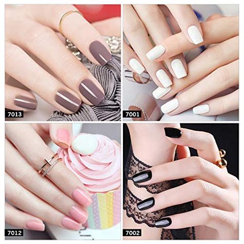 Azurebeauty Gel Nail Polish Set Pcs Pink Nude Set Soak Off Gel Polish Required Uv Led Lamp