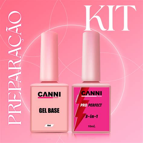 Preparador De Unha Em Gel - Kit preparador unhas 3 em 1 passo unico + base em gel não precisa de ...