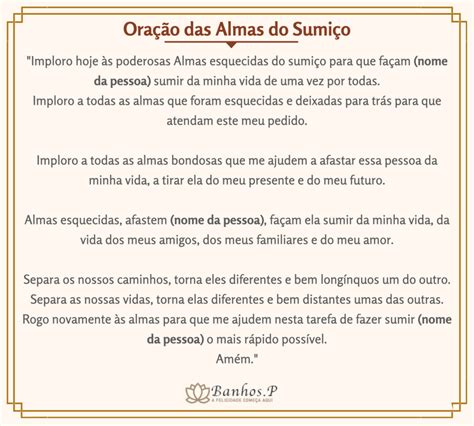 Como Se Escreve Sumiço - 4 Orações do Sumiço: Para Pessoa Sumir Urgente (Perigosas)