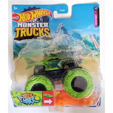 Hot Wheels Monster Trucks Tiger Shark Universo Hot Wheels