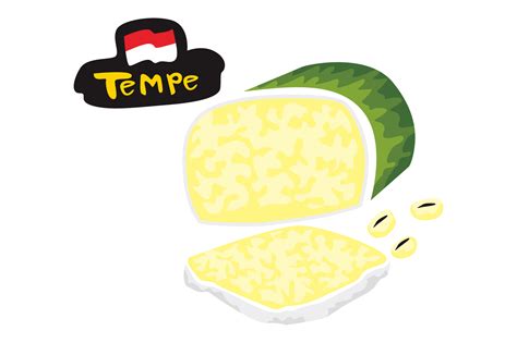 Indonesian Food Tempe On Transparent Background 24034333 Png