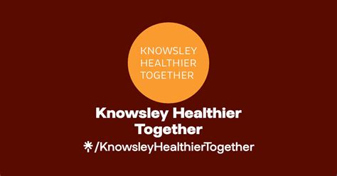 Knowsley Healthier Together Linktree