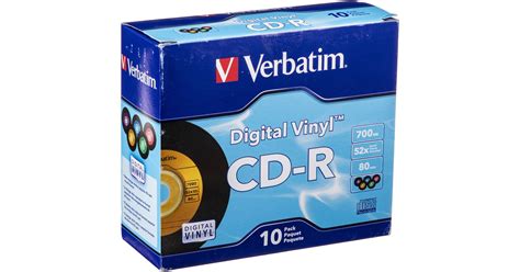 Verbatim CD-R Digital Vinyl Color Disc (10) 94439 B&H Photo Video