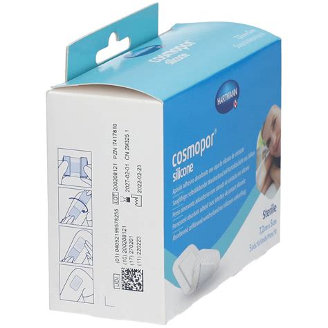 Cosmopor silicone 7*2x5cm (E*D*P*E) 5 St - Shop Apotheke