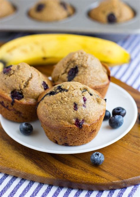 Banana Muffins With Applesauce No Sugar