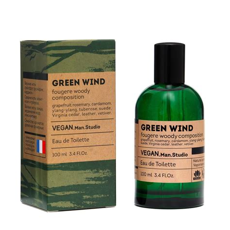 Туалетная вода мужская Delta Parfum Vegan Man Studio Green Wind, 100мл ...