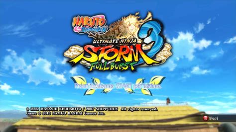 Naruto Shippuden Ultimate Ninja Storm 3 Full Burst Recensione Pc