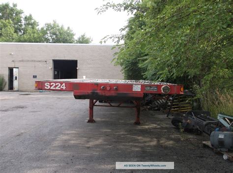 48 Foot Flatbed Trailer Talbot 1998
