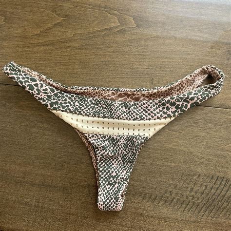 Acacia Swim Bikini Bottoms Size P Gem