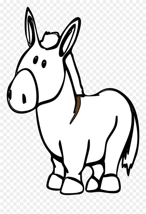Black And White Donkey Clipart 20 Free Cliparts Download Images On