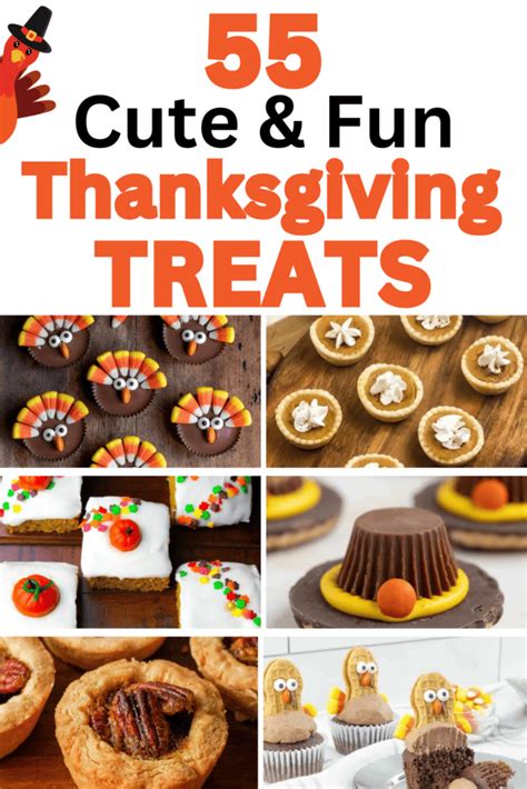 55 Easy Thanksgiving Treats And Fun Turkey Desserts
