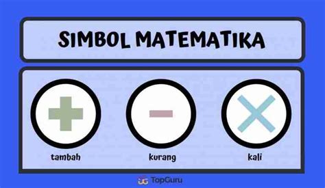 Kumpulan Lambang Dan Simbol Matematika Beserta Artinya Nbkomputer