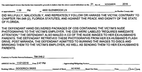 Woman Arrested For Distributing Naked Photos Of Her Ex Husband