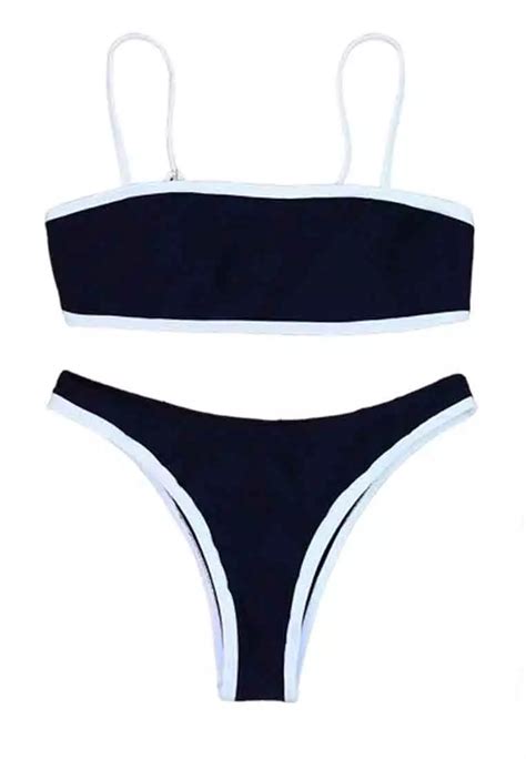 Buy LYCKA LKL25021 European Lady Bikini Swimwear Black Online ZALORA Malaysia