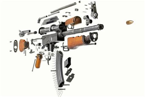 Historical Firearms Cutaway Of The Day Ak 47 While Not A Cutaway