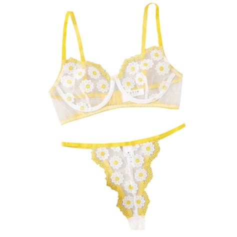 Shein Intimates Sleepwear Shein Daisy Lingerie Set Poshmark