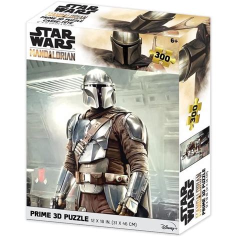 Star Wars The Mandalorian Puzzle Lenticulaire Mando 300 Pcs 46x31 Cm