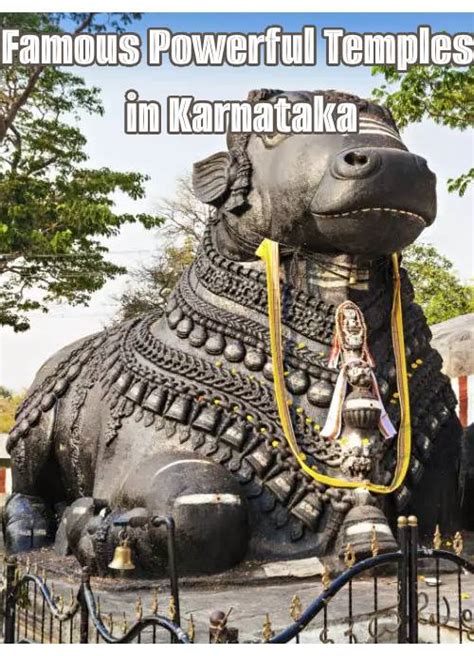 Famous Powerful Temple In Karnataka Jj Balaji Travels