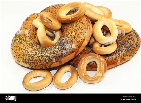 Doughnut Shaped Bread Roll Stock Photo Alamy