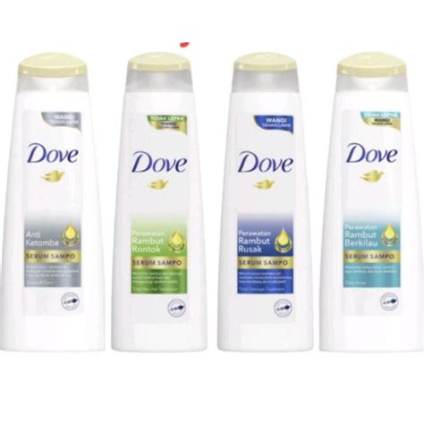 Jual Dove Sampo Perawatan Rambut Rontok 135ml Shopee Indonesia