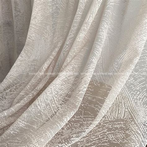 Венеціанка - жаккардовий тюль L125 у рожевому кольорі, тюль пудра ...