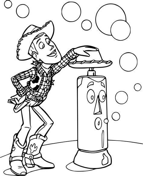 Woody Cowboy Coloring Pages