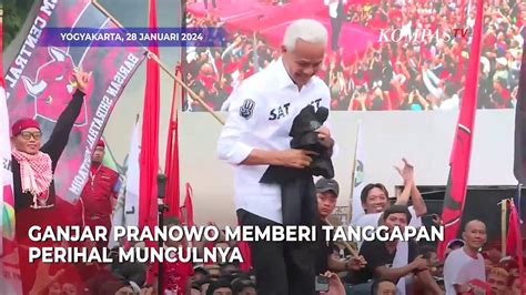 Muncul Gerakan Salam 4 Jari Begini Respons Ganjar Video Dailymotion