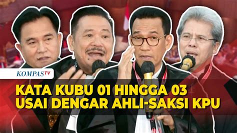 Full Kata Kubu Prabowo Hingga Ganjar Usai Dengar Keterangan Saksi