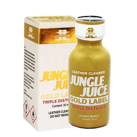 Jungle Juice Gold Label Triple Distilled 30ml Love Poppers Australia