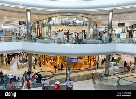 People Shopping In The Mall Of Africa Which Is The Biggest And Luxury