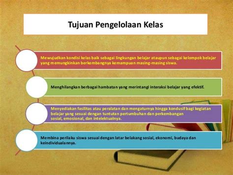 Tujuan Pengelolaan Kelas Radar Guru