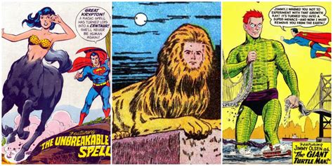 10 Weirdest Transformations In Dc