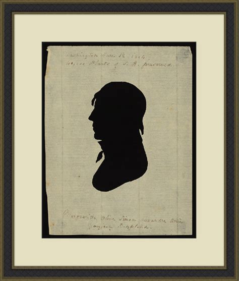 Colonial Male Silhouette 3 Giclee Reproduction Artwork Traditional