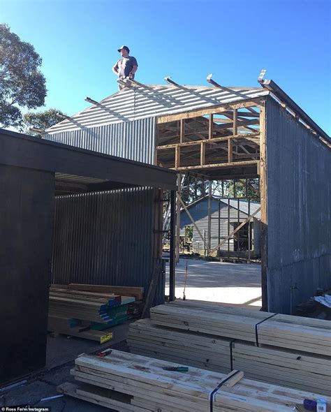 Hidden inside this old barn lies a spectacular getaway called Ross Farm ...