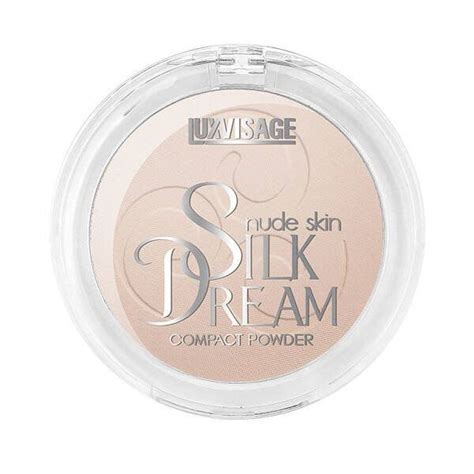 Пудра компактная Silk Dream nude skin Luxvisage тон 04 4г купить в Москве честные отзывы