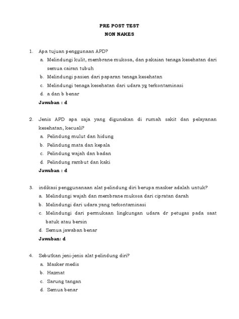 pre post test ppi  nakes