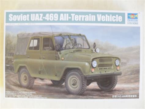 TRUMPETER MODELS | TRUMPETER MODELS 02327 SOVIET UAZ-469 ALL TERRAIN ...