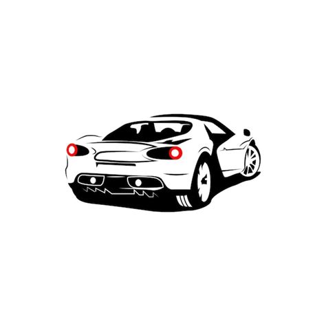 Car Vector Back