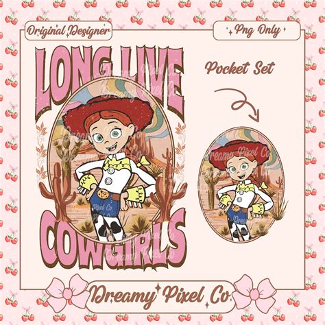 Retro Long Live Cowgirls Png Cowgirl Png Western Cowgirl Png The