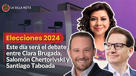 Elecciones Este D A Ser El Debate Entre Clara Brugada Salom N