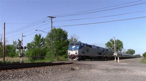 Amtrak Lake Shore Limited P048 At Townline Rd In Alden NY 6 20 20