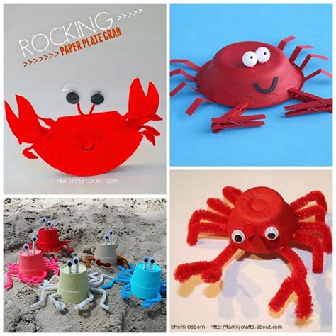 Crab Crafts for Kids to Make - Kids Art & Craft