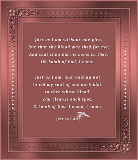 Hymn Art Just As I Am